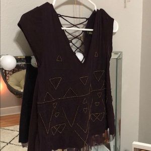 forever 21 purple shirt